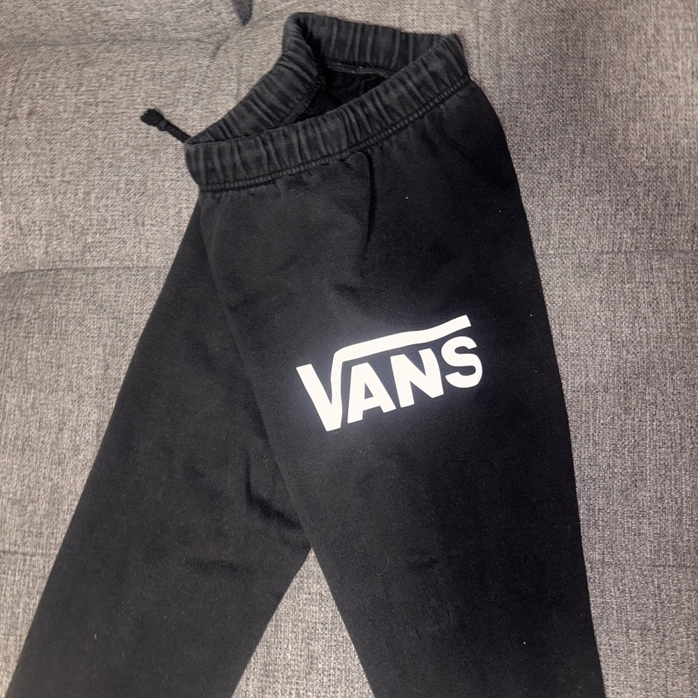 Vans Kids Black Jogger Pants